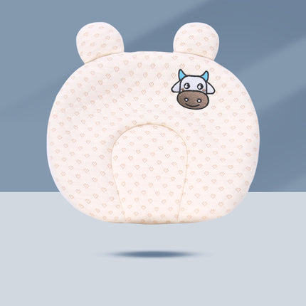 Baby Pillow, Baby Latex Pillow, Washable Imitation Eccentric Head Correction Head Shape, Breathable Newborn Shaping Pillow, Available in All Seasons