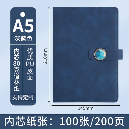 Business Notebook Gift Box Set, Notepad with Insulated Cup, Souvenir Gift, Customizable Logo, Simple Gift Box Packaging