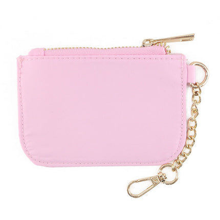 Portable Nylon Wallet Mini Change Storage Bag Multifunctional Bank Card Fashion Wristlet Macaron Coin Wallet
