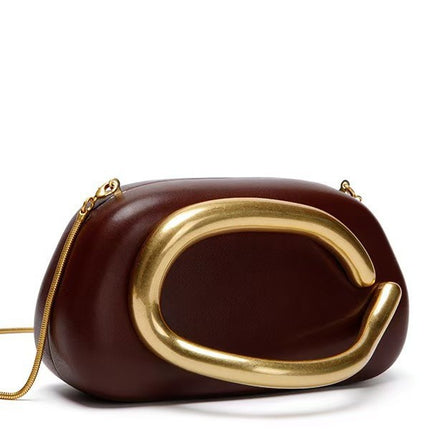 Cross-Border European and American Metal Box Small Square Bag, Versatile for Banquets, Mobile Phone Shoulder Bag, Crossbody Small Bag, Chain Crossbody Bag
