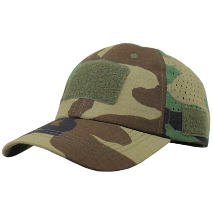 Breathable Camouflage Mesh Baseball Cap Summer Camp Training Baseball Cap Outdoor Fishing Sun Protection Sun Hat Velcro Cap