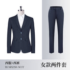 Women's navy blue (jacket + pants) / S