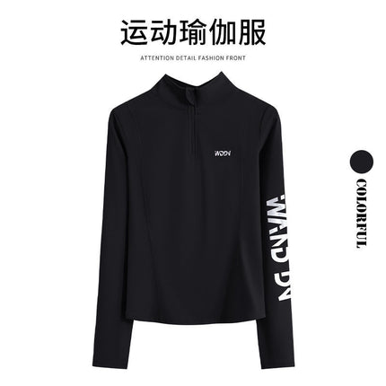 Running Sportswear for Women 2025 New Quick-Drying Slimming Look Yoga Clothing Outdoor Professional Badminton Training Fitness Clothing