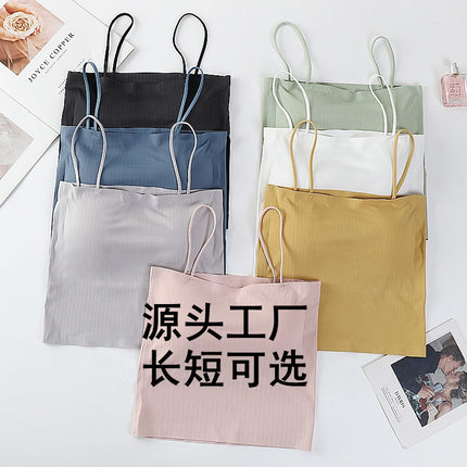 Traceless Beauty Back Tube Top One-piece Anti-walking Breathable Sling Small Vest for Summer Sexy Spice Girl Women's Chest Wrapping