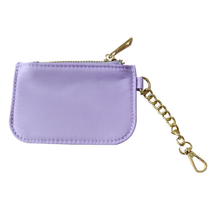 Portable Nylon Wallet Mini Change Storage Bag Multifunctional Bank Card Fashion Wristlet Macaron Coin Wallet