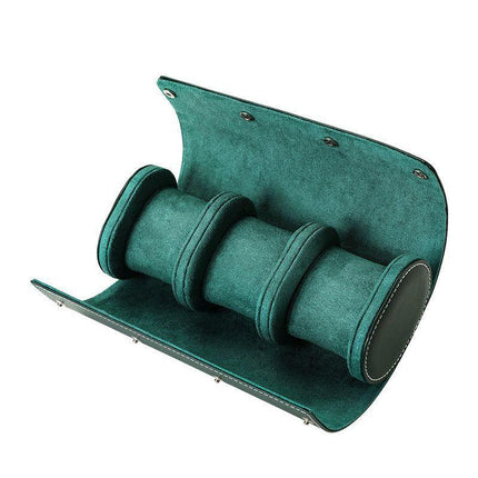 2025 Cross-Border Portable 1-Digit 2-Digit 3-Digit Watch Box Pu Leather Watch Storage Box Packaging Box Wholesale