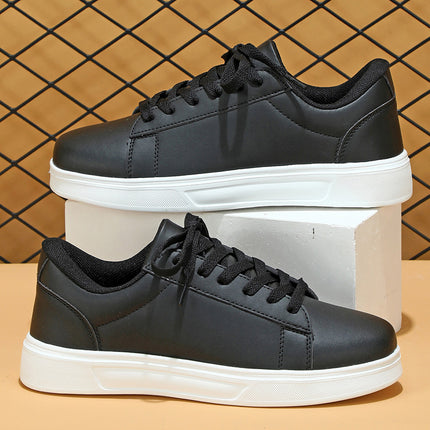 Jinjiang shoes Korean fashion thick-soled skateboard shoes for lovers casual flat-soled sneaker soft-soled comfortable white shoes for women