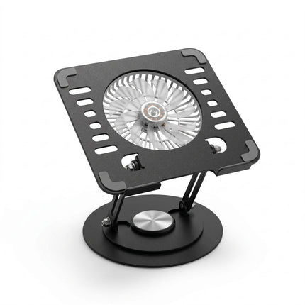 Laptop Stand 360-degree Rotating Adjustable Lifting Bracket Portable Storage Office Tablet Support