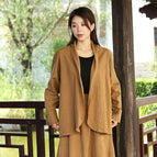 Brown suit / Free size