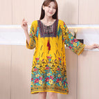 [flowers on the other side] yellow / Fertilizer free size (45.00 kg-80.00 kg can be worn)