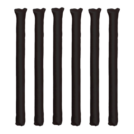 Amazon same lazy curling iron 25cm no heat curling iron set rubber six-color six-piece dish hair stick women