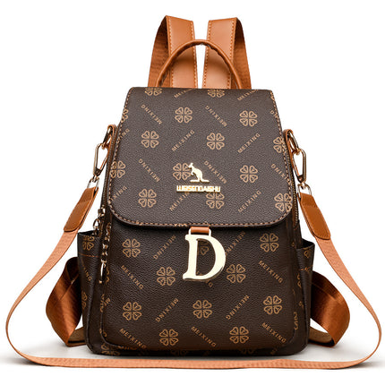 2024 new large-capacity commuter leisure travel backpack fashion lightweight bag high-end shoulder bag a generation of hair