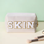 Letter style - beige skin (all white letters) / Customizable colors, custom sizes, custom printing