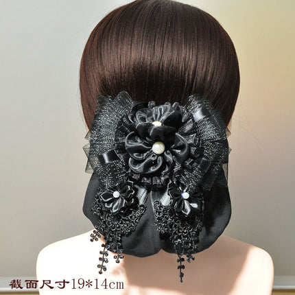 Cross-border Thailand Hot-selling Professional Head Flower Catering Nurse Cleaning Hair Net Bag Not Leaking Hair Net Bag Hair Net Lady