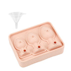 Third generation spoof ice tray-pink