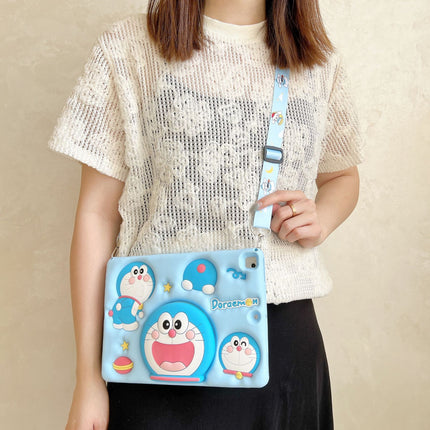 Apple Doraemon iPad Protective Case 10Th Generation 10.910.2 Air45Mini62022Air Anti-Fall Protection