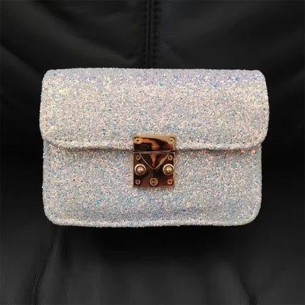 2025 Spring and Summer Explosions Fashion Casual Children's Candy Jelly Bag Mini Shoulder Crossbody Handbag Wholesale