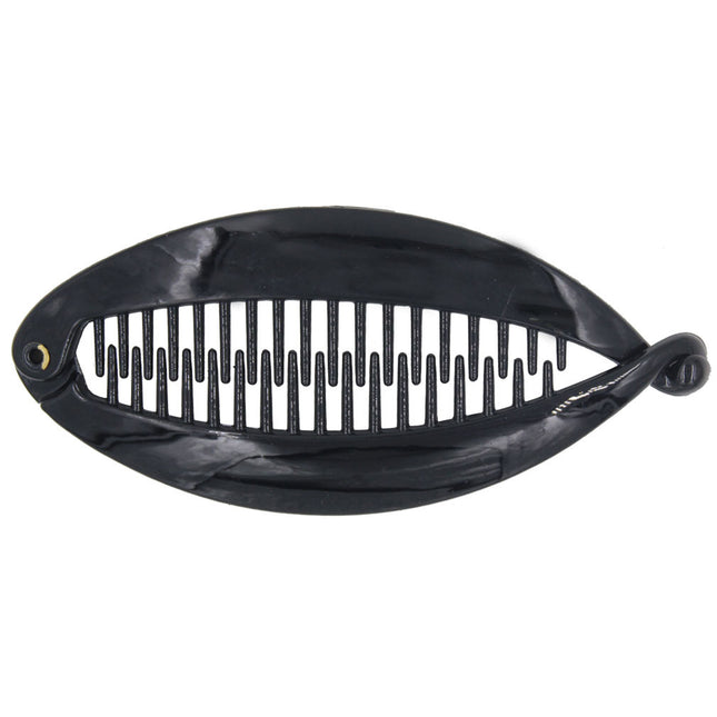 Europe and the United States cross-border 4 color acrylic fish clip flat splint clip fashion hairpin clip girl ponytail hair accessories wholesale