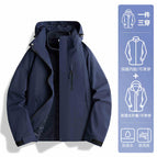 [same style for men and women] dark blue / S