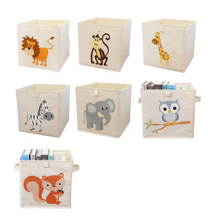 Oxford Cloth Folding Storage Basket Children's Toy Storage Box Home Clothes Sundries Finishing 1493