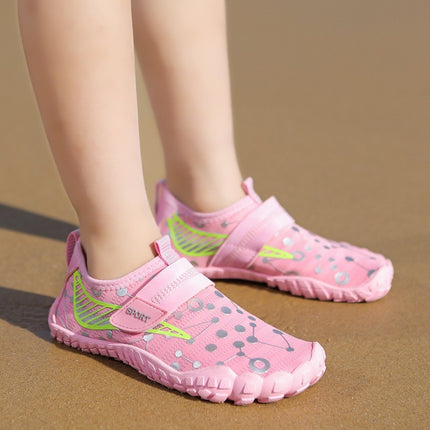 Cross-Border Unisex Children's Water Shoes for Indoor Activities Like Jump Rope and Aerobics, Dual-Use for Water and Land, Barefoot Swimming and Water Play Shoes, Beach Shoes