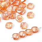 12 × 11mm thick, about 5mm aperture, about 1mm20 pieces/bag / warm orange