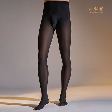 Little Hongniang 120D Fall/Winter Wear Non-slip Forged Silk Stockings Matte Anti-hook Silk plus size Sexy Tight Smooth Pants