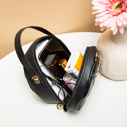2023 Spring New Women's Bag Fashion Mini Small Bag Women's Chain Bag Shoulder Messenger Small Round Bag