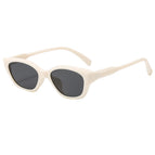 Off-white frame gray film
