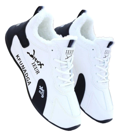 Men's Leather Waterproof Travel Shoes Versatile Trendy Spring Men's Sports Casual Shoes Running Trendy Shoes Cross-Border Dropshipping