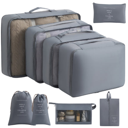 Cross-border Travel Storage Bag Ten-piece Set Business Travel Storage Bag Large Capacity Storage Bag Waterproof Travel Storage Bag