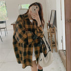 742 black plaid / M