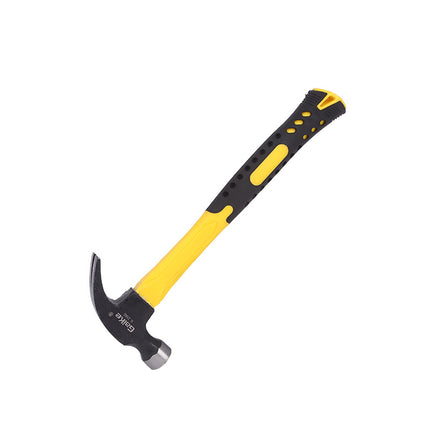 Plastic-Coated Handle Claw Hammer, Household Small Hammer, Industrial Nail Puller, Construction Tool, Carbon Steel Carpenter's Hammer, Non-Slip