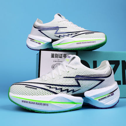 Foreign Trade Running Shoes Professional Marathon Full Palm Air Cushion Racing Running Shoes Breathable Cushioning Training sneaker for Men and Women