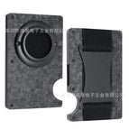 Black Forged Carbon Air tag (Strap)