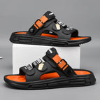 Black orange [main picture style] / 38 standard sneaker size