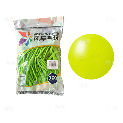 Windmill 260 long matte thickened Magic long balloon Street selling woven shape strip 260 windmill balloon