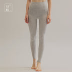 [high waist] light hemp gray / M fit for 40-50kg
