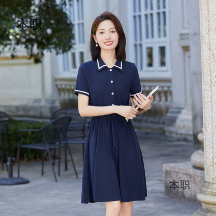 [Kindergarten Teachers' Work Clothes] Female Summer Student Clothes dress Young Women's Clothing College Style Kindergarten Teachers' Early Education Clothing