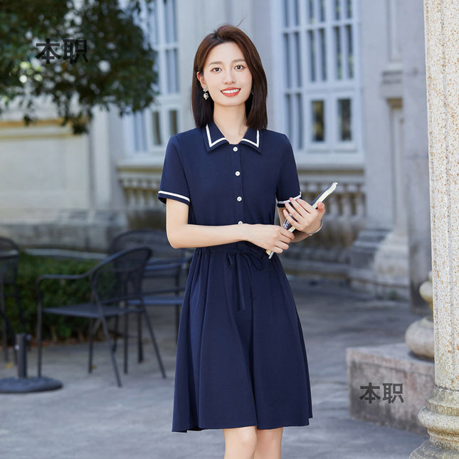 [Kindergarten Teachers' Work Clothes] Female Summer Student Clothes dress Young Women's Clothing College Style Kindergarten Teachers' Early Education Clothing