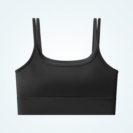 Sports Underwear Women's Shock-proof Gather-up Running Stereotype Yoga Vest Quick-drying Anti-sagging Wearing Training Fitness Bra
