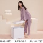 MT2037 purple long sleeve trousers without chest pad / M Suggested 40.00 kg-55.00 kg