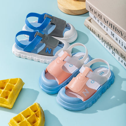 New Children's Sandals Summer Girls Boys Bathroom Home Non-slip Soft Bottom Cartoon Baby Sandals Sandals