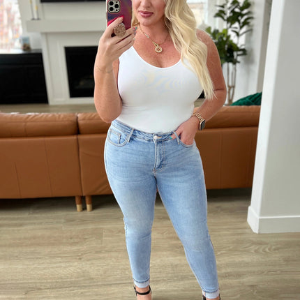 2025 Amazon New Plus Size Women's European and American Cross-Border Women's Jeans Fashion Tight Pencil Pants