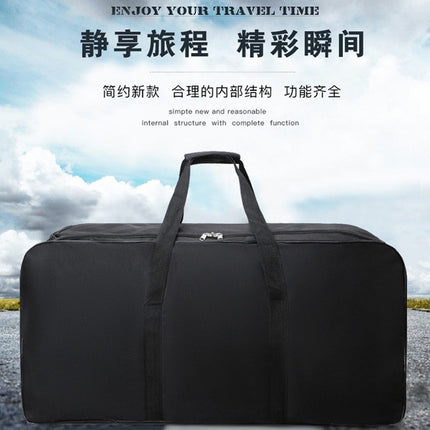 Cross-Border Luggage Bag, Large-Capacity Moving Bag, Waterproof Portable Lightweight Checked Travel Bag, Wheeled Luggage Bag, Storage Bag