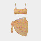 Ginger gauze skirt / Free size