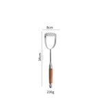 304 steel + rosewood handle / U-shaped potato press