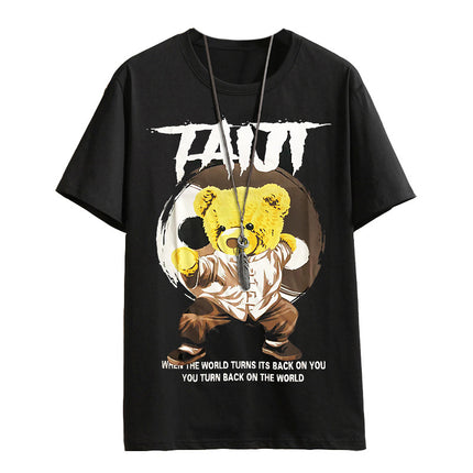 A variety of short-sleeved chubby brother fashion brand new summer men's half-sleeved t-shirt plus fat increase loose leisure fat guy t-shirt