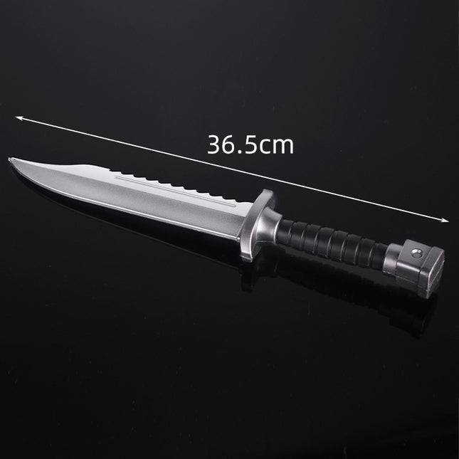 Zhushengda Halloween Mini Toy Sword Set Realistic Weapon Toy Knife Pu Soft Rubber Material Props
