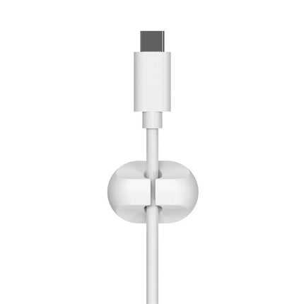 New desktop charging data cable holder multi-port creative storage wire silicone cable organizer hub